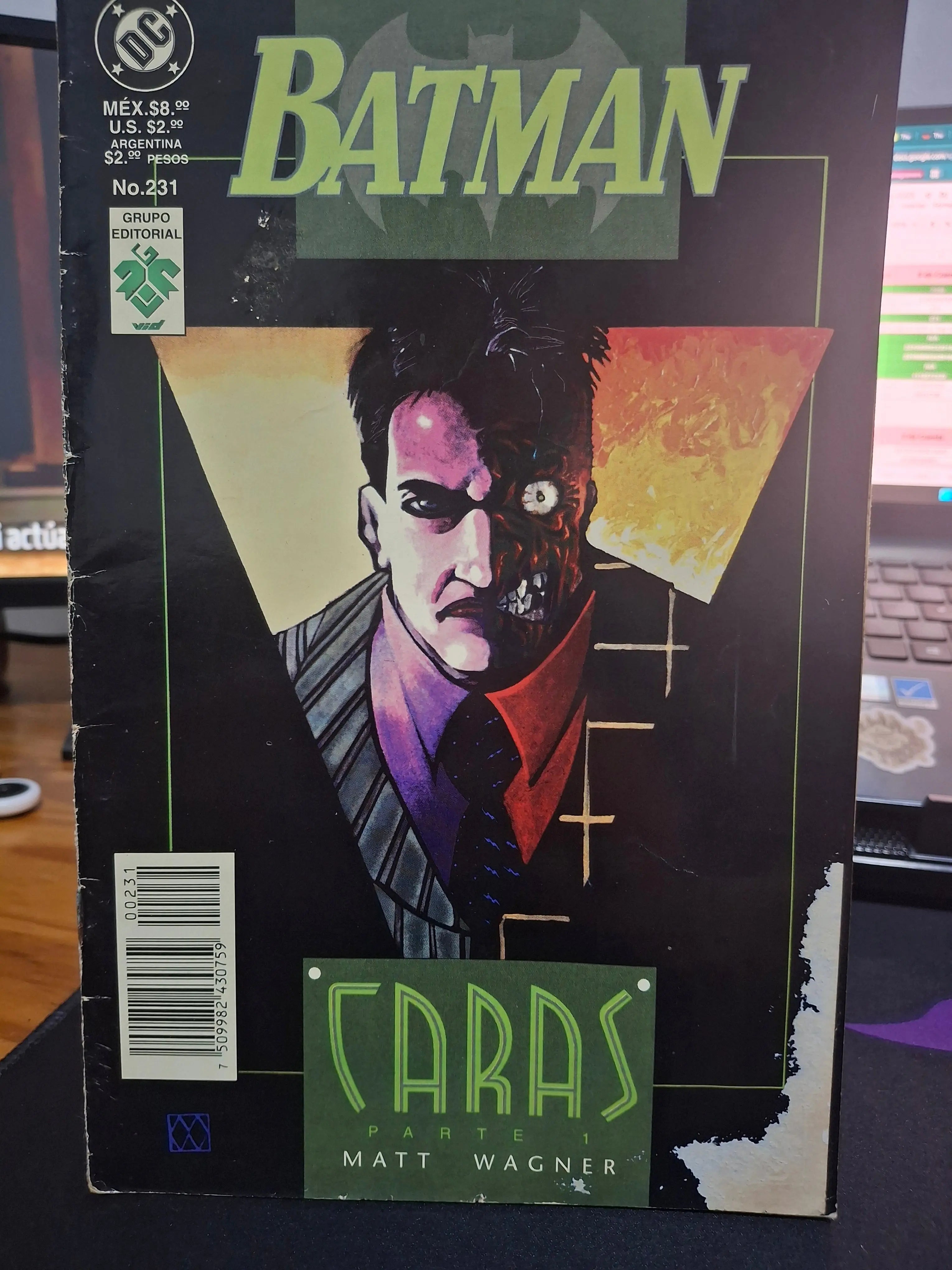Portada Batman Caras Tomo 1 – serie completa colección