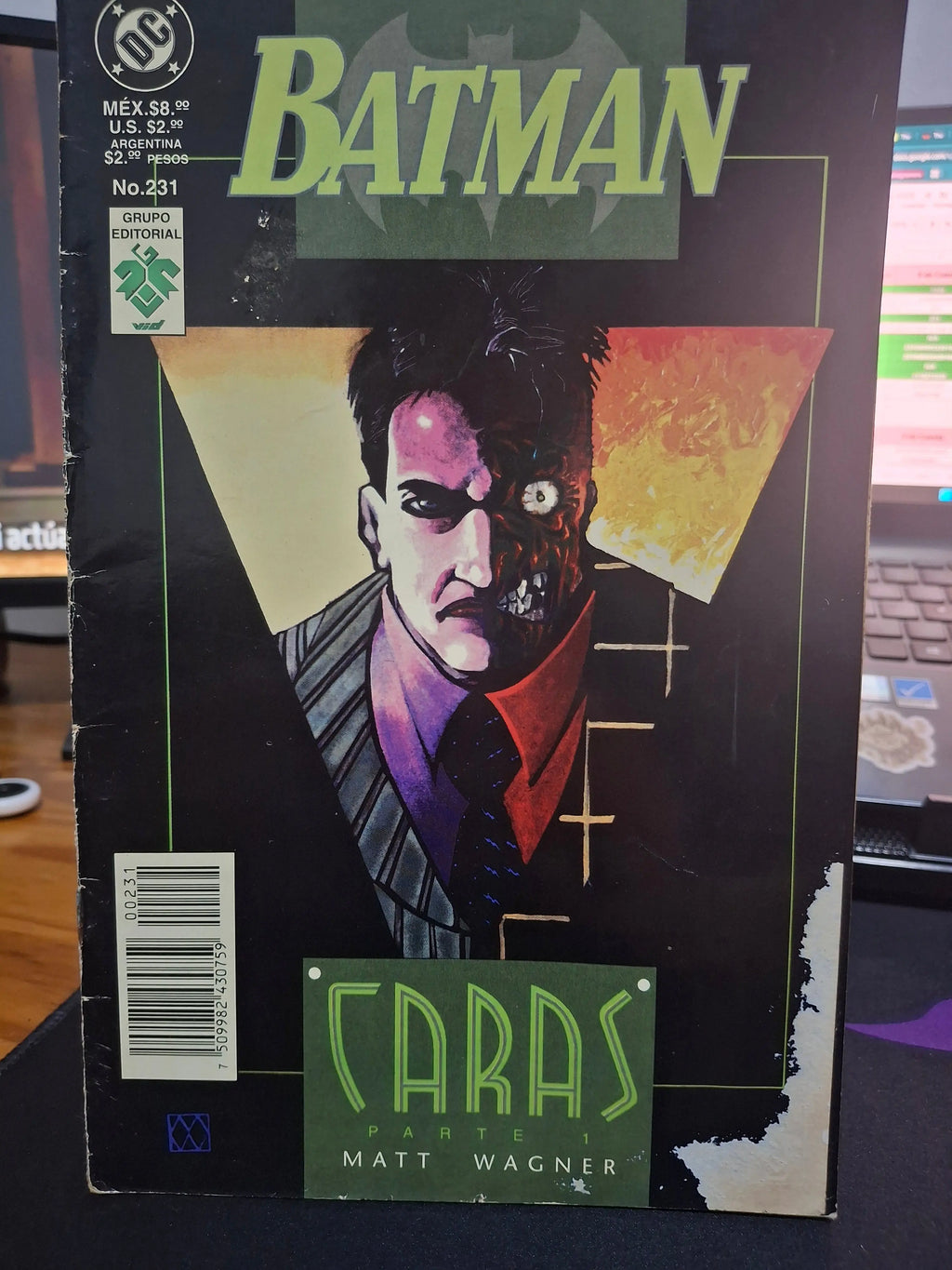 Portada Batman Caras Tomo 1 – serie completa colección