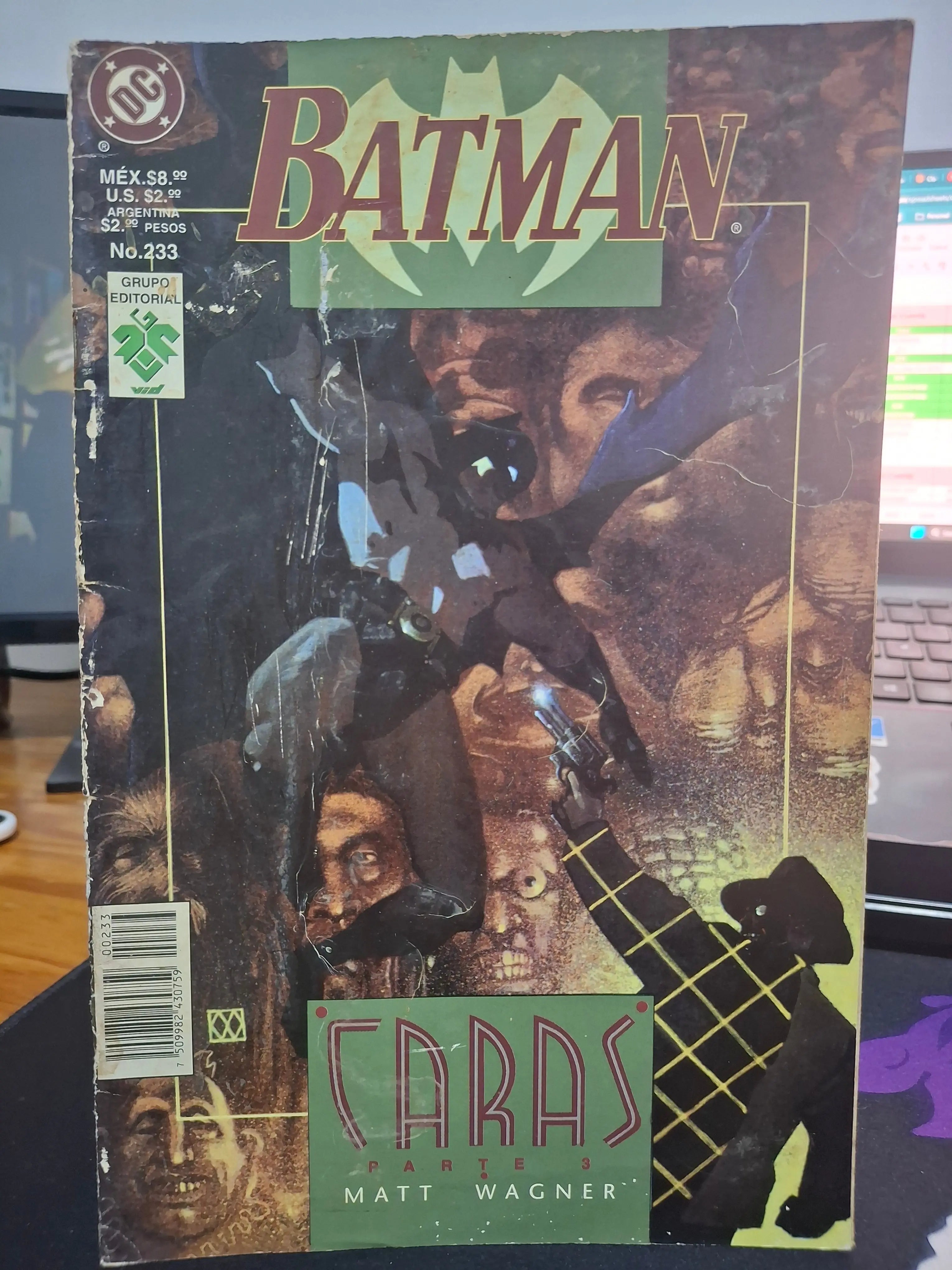 Portada Batman Caras Tomo 3 – serie completa colección