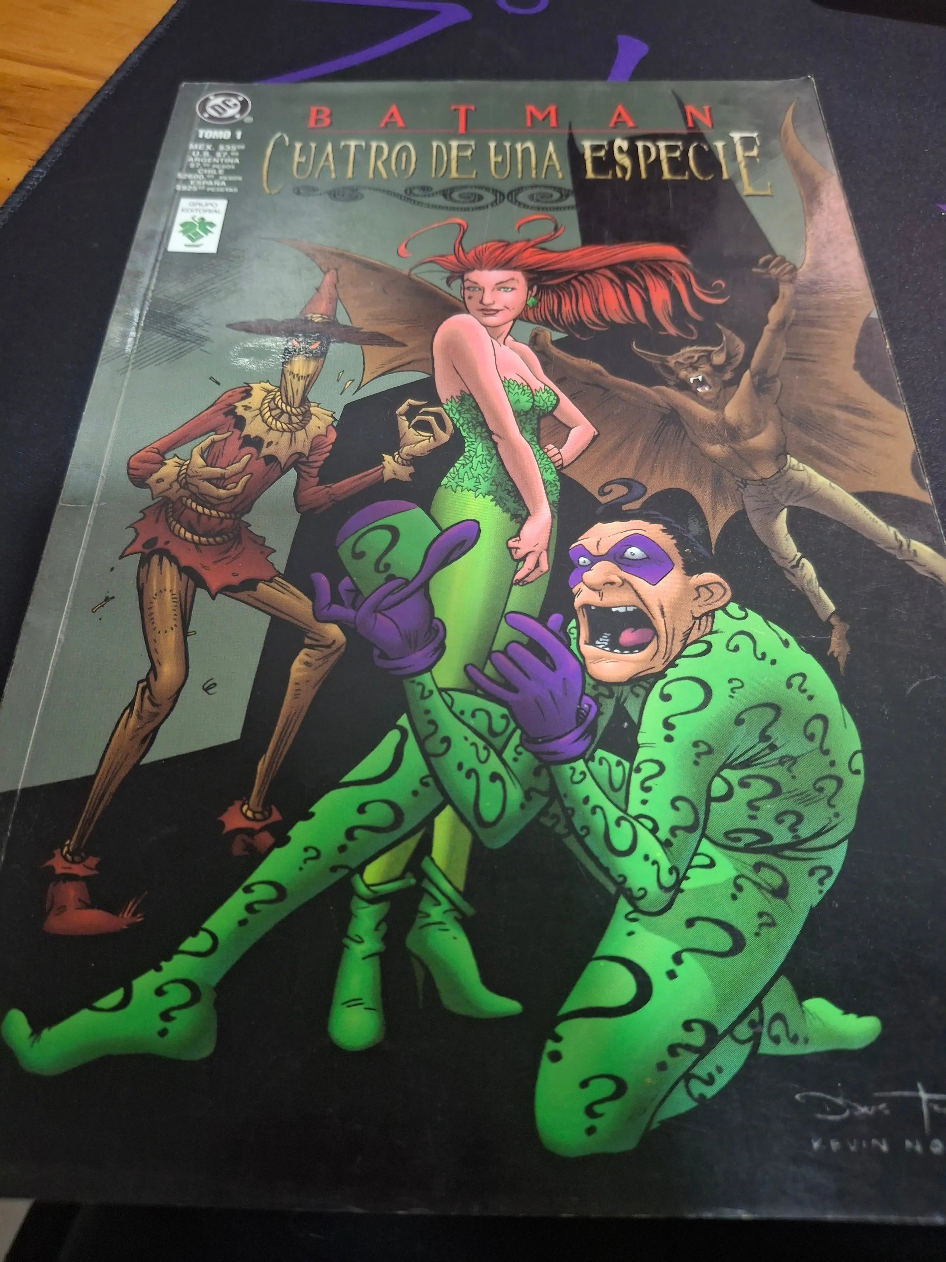 Portada Batman Cuatro de una Especie Tomo 1 – edición colección