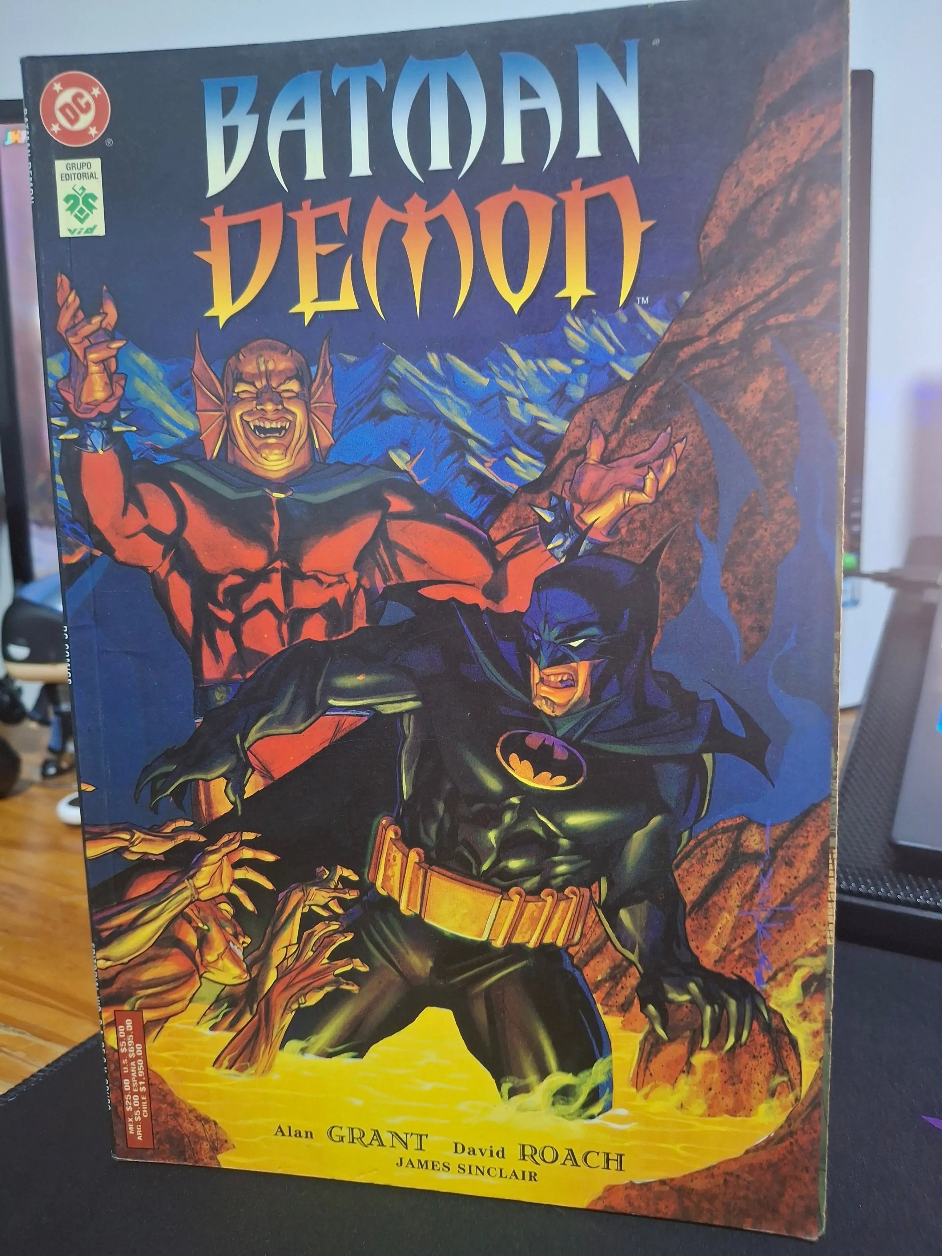 Portada cómic Batman Demon – edición de colección
