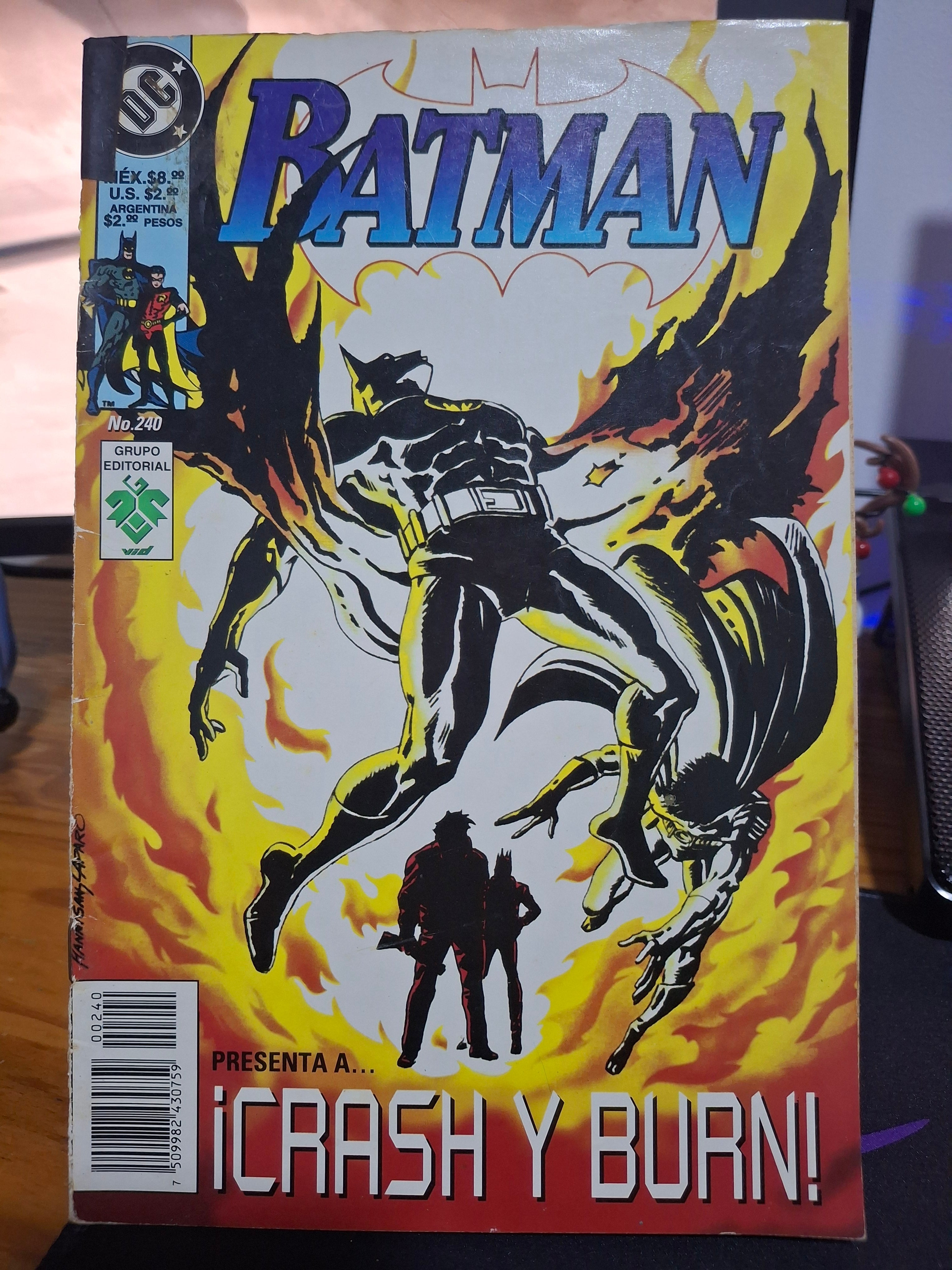 Batman No. 240 – Presenta a ¡Crash y Burn! DC Comics