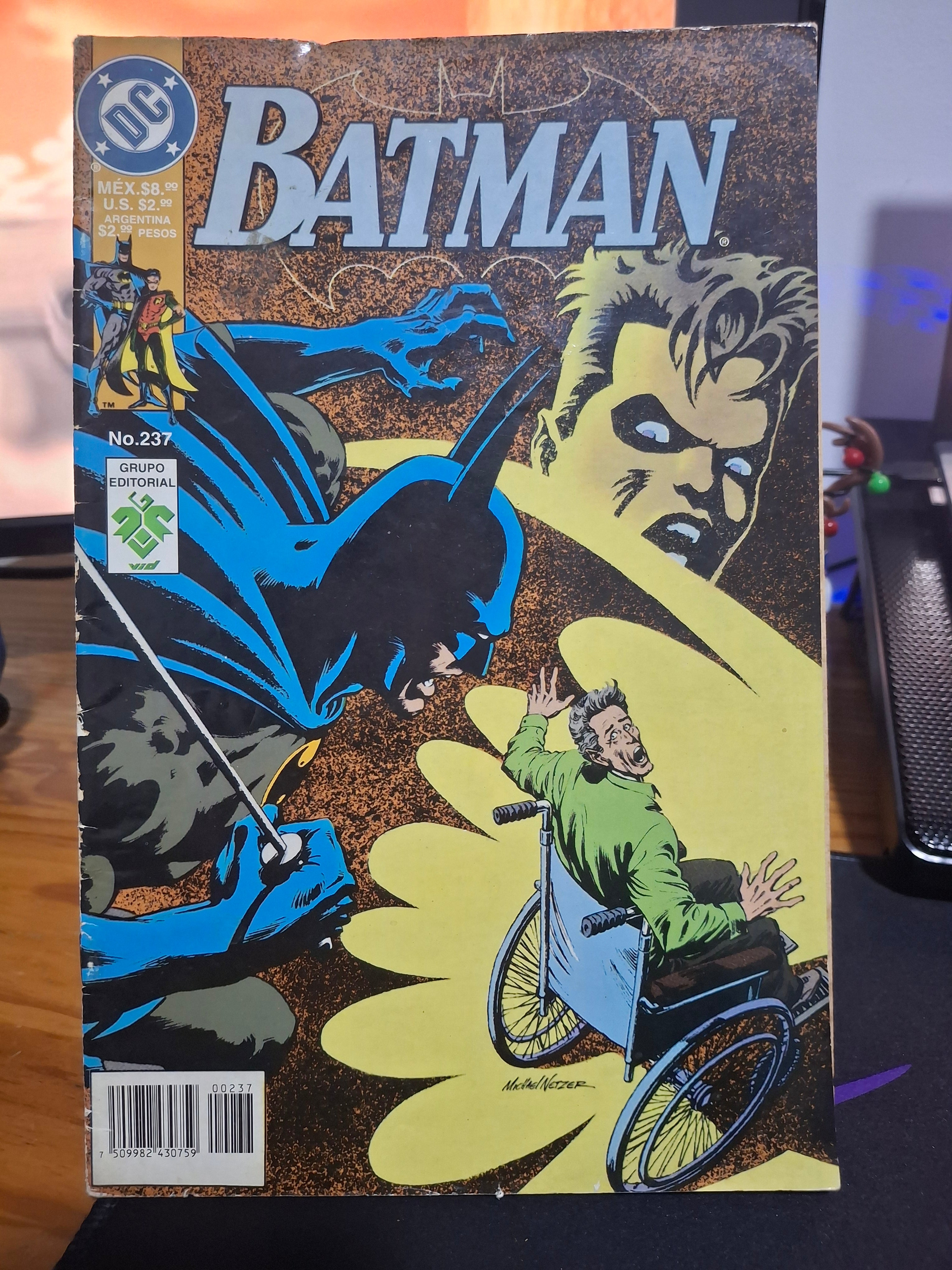 Portada Batman No. 237 Para el Padre que Nunca Conocí – Alan Grant & Jim Aparo, DC Comics