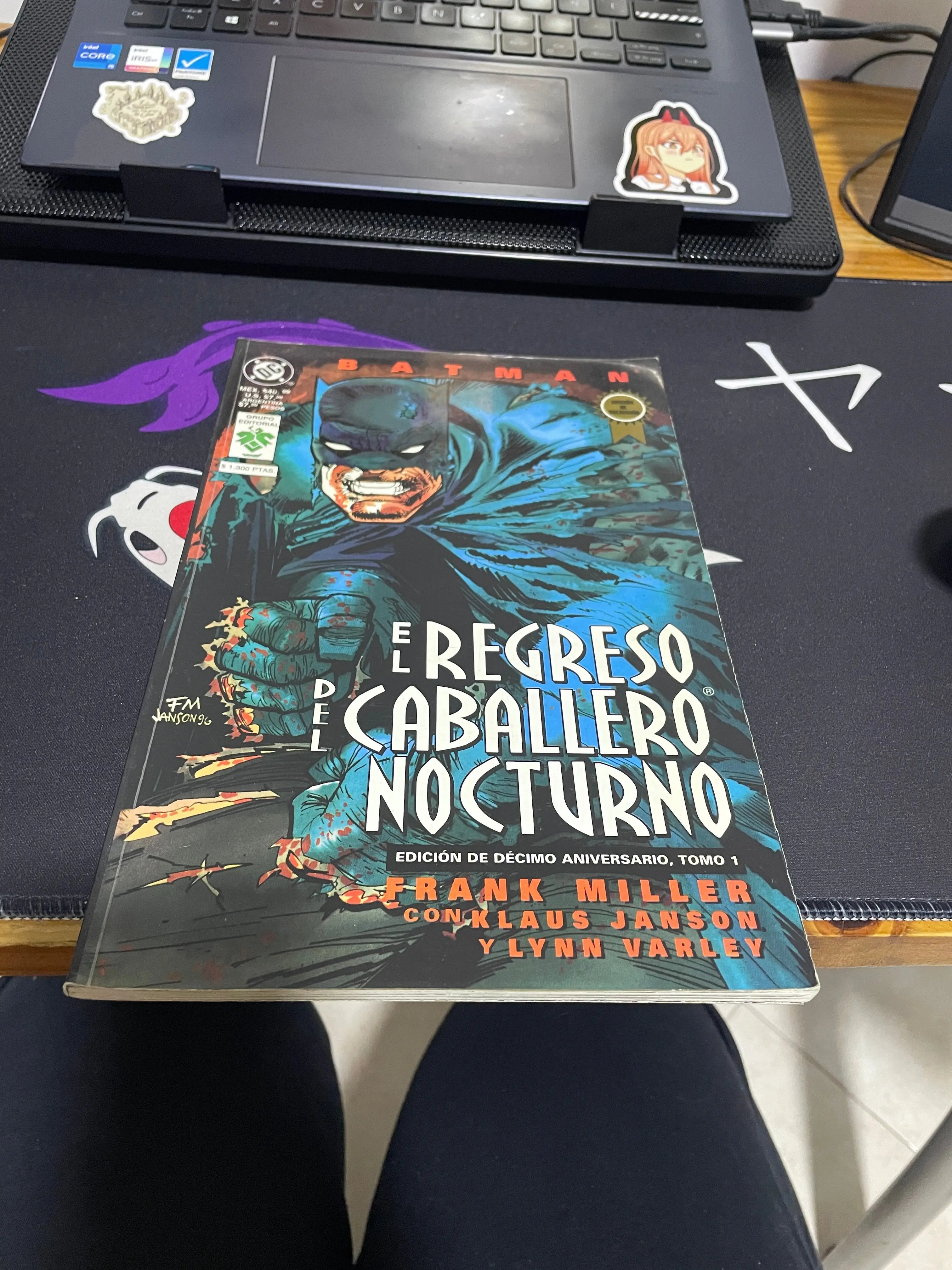 Portada cómic Batman El Regreso del Caballero Nocturno Tomo 1 – edición colección
